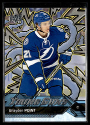 2024-25 Upper Deck Series Two Young Guns Renewed Brayden Point #205 hockey single