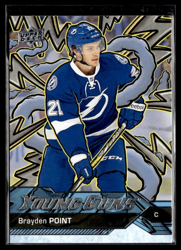 2024-25 Upper Deck Series Two Young Guns Renewed Brayden Point #205 hockey single