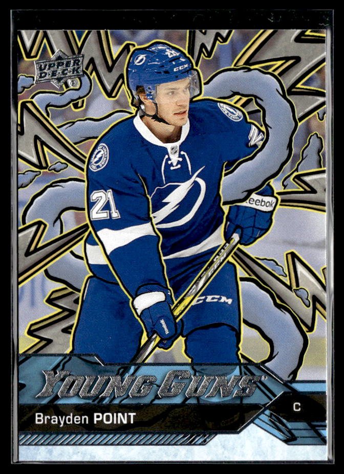 2024-25 Upper Deck Series Two Young Guns Renewed Brayden Point #205 hockey single