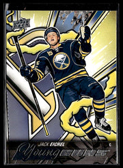 Jack Eichel - #451 Young Guns Renewed hockey card from 2024-25 Upper Deck Series Two