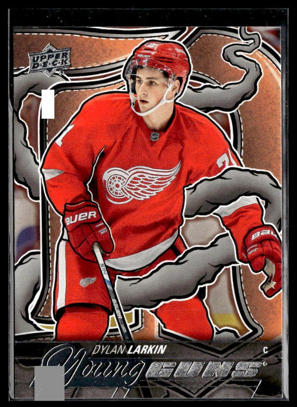 Dylan Larkin - #228 Young Guns hockey card from 2024-25 Upper Deck Series Two