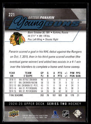 2024-25 Upper Deck Series Two Hockey Young Guns #221 Artemi Panarin (2)