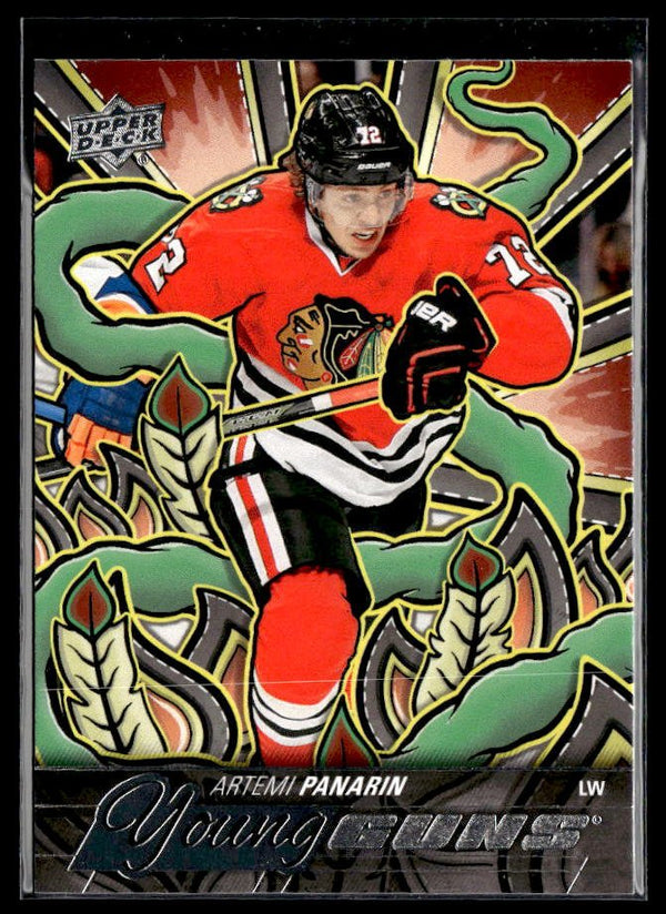 Artemi Panarin - #221 Young Guns hockey card from 2024-25 Upper Deck Series Two