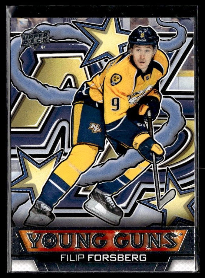 Filip Forsberg - #451 Young Guns hockey card from 2024-25 Upper Deck Series Two