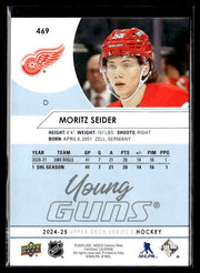 2024-25 Upper Deck Series 2 Hockey Young Guns Renewed #469 Moritz Seider (2)
