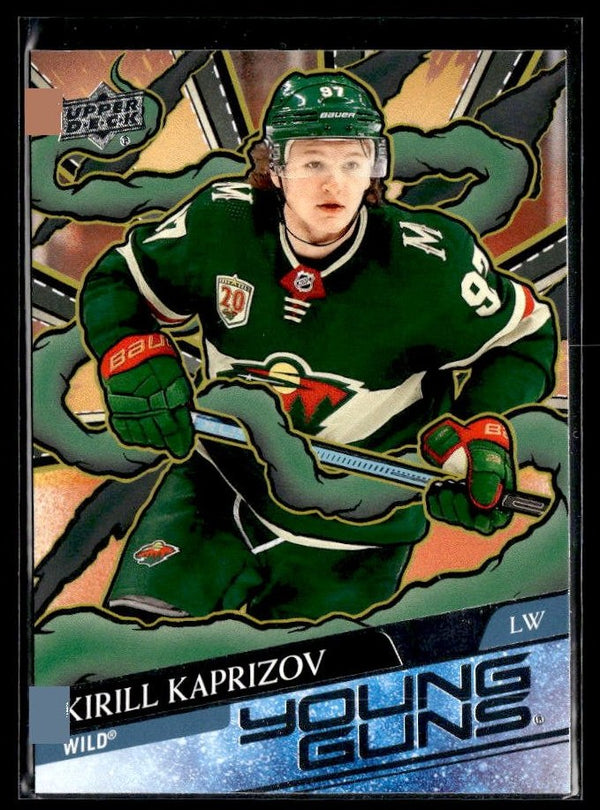 Kirill Kaprizov - #451 Young Guns Renewed hockey card from 2024-25 Upper Deck Series 2