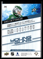 2024-25 Upper Deck Series 2 Hockey Young Guns Renewed #246 Jake Oettinger (2)