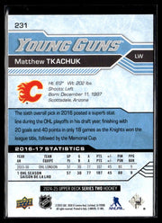 2024-25 Upper Deck Series Two Hockey Young Guns #231 Matthew Tkachuk (2)