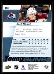 2024-25 Upper Deck Series 2 Hockey Young Guns Renewed #493 Cale Makar (2)