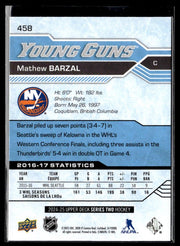 2024-25 Upper Deck Series Two Hockey Young Guns #458 Mathew Barzal (2)
