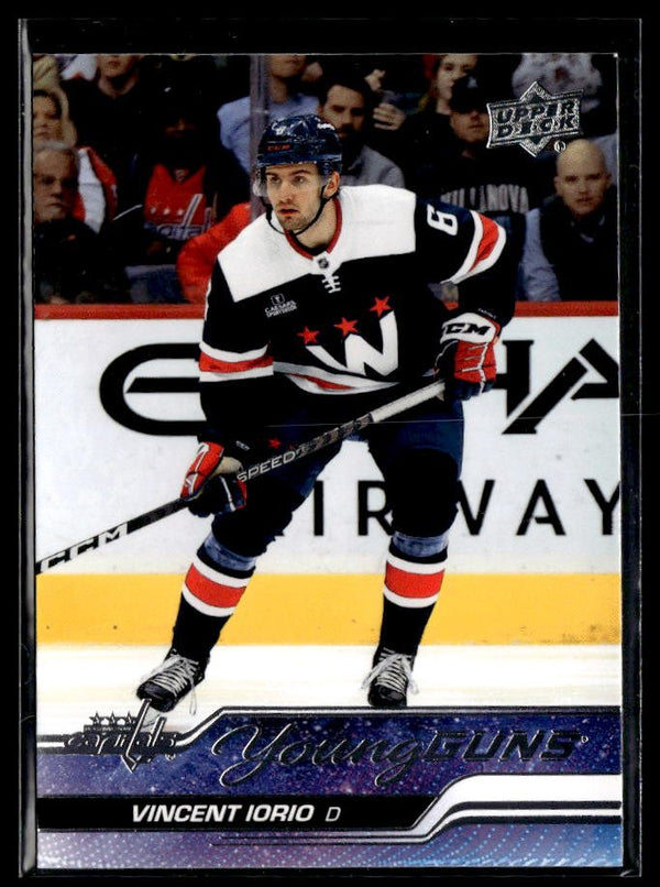 Hockey single: Vincent Iorio #224 (Young Guns) from 2023-24 Upper Deck Series 1