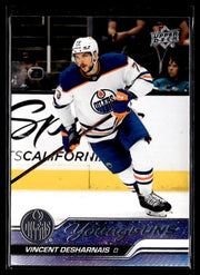 Vincent Desharnais - #202 Young Guns hockey card from 2023-24 Upper Deck Series 1