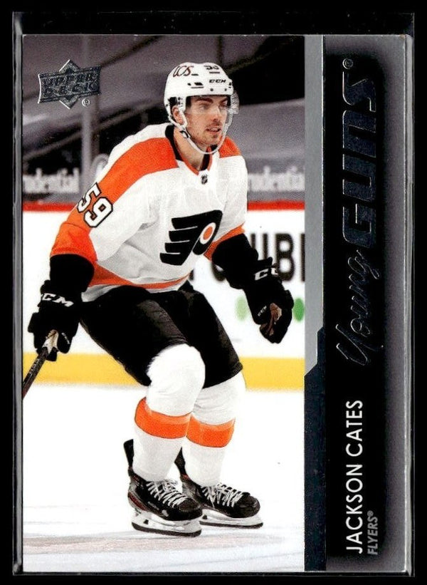 Hockey single: Jackson Cates #238 (Young Guns) from 2021-22 Upper Deck Series 1