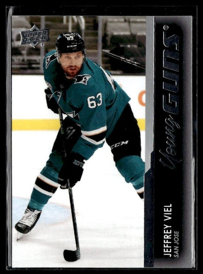 2021-22 Upper Deck Series 1 Young Guns Jeffrey Viel #233 hockey single