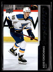 2021-22 Upper Deck Extended Series Young Guns Alexei Toropchenko #737 hockey single