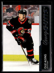2021-22 Upper Deck Series 1 Young Guns Olle Alsing #203 hockey single