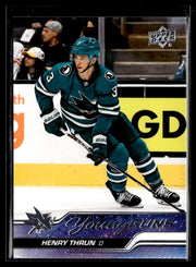 2023-24 Upper Deck Series 1 Young Guns Henry Thrun #236 hockey single
