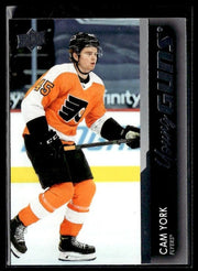 Cam York - #243 Young Guns hockey card from 2021-22 Upper Deck Series 1