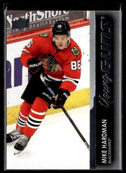 Hockey single: Mike Hardman #208 (Young Guns) from 2021-22 Upper Deck Series 1