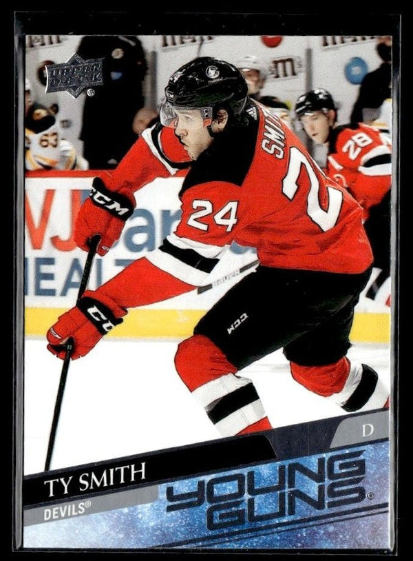 2020-21 Upper Deck Series 2 Young Guns Ty Smith #456 hockey single