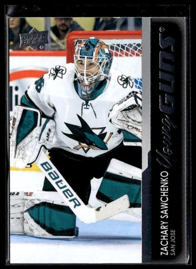 Hockey single: Zachary Sawchenko #739 (Young Guns) from 2021-22 Upper Deck Extended Series