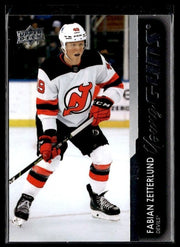 2021-22 Upper Deck Extended Series Young Guns Fabian Zetterlund #729 hockey single