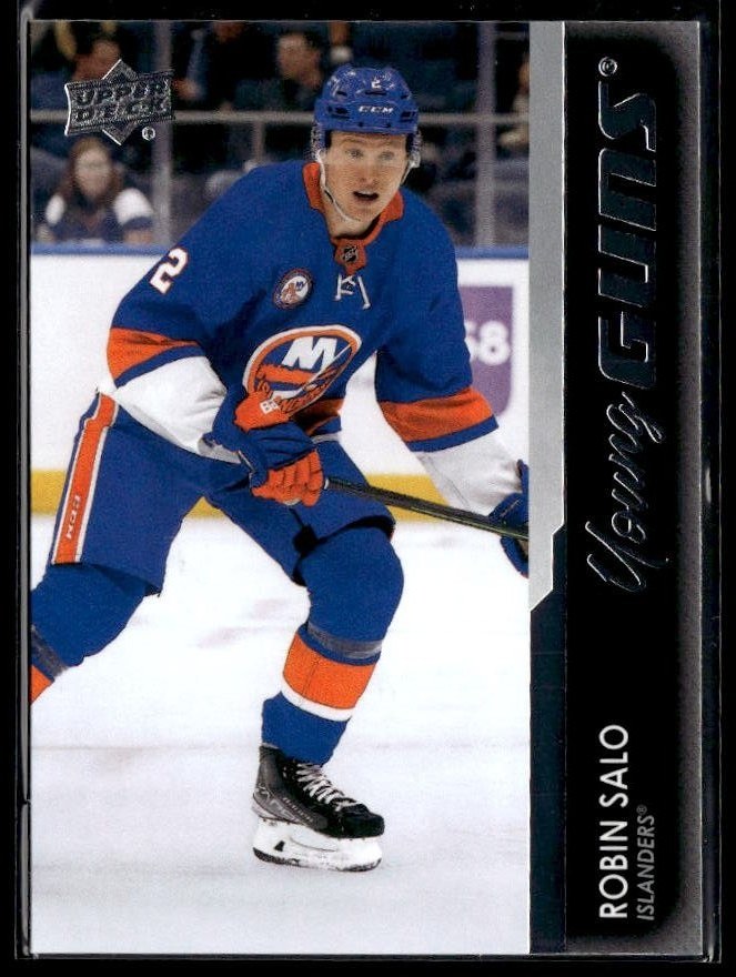 Hockey single: Robin Salo #726 (Young Guns) from 2021-22 Upper Deck Extended Series