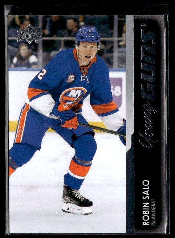 Robin Salo - #726 Young Guns hockey card from 2021-22 Upper Deck Extended Series