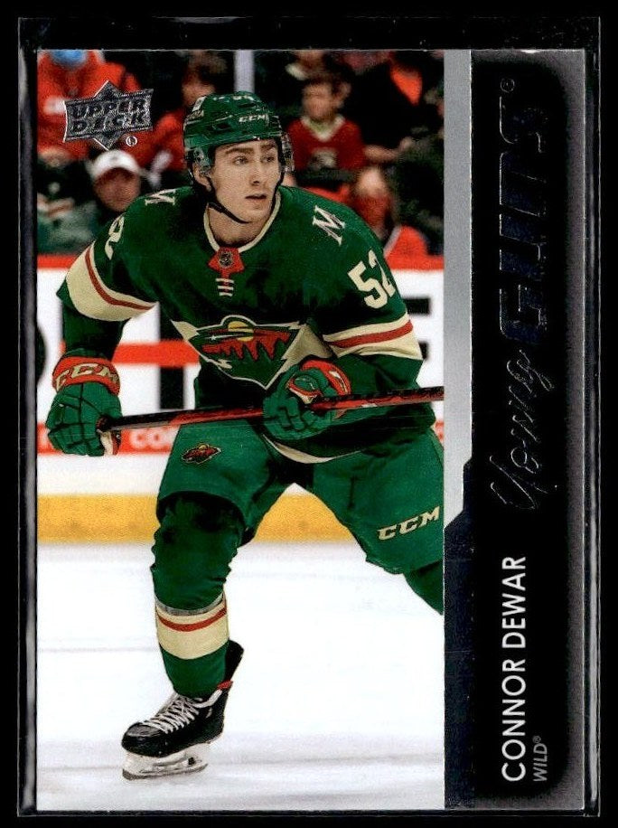 2021-22 Upper Deck Extended Series Young Guns Connor Dewar #702 hockey single