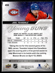 2023-24 Upper Deck Series 2 Hockey Young Guns #459 Joel Teasdale (2)