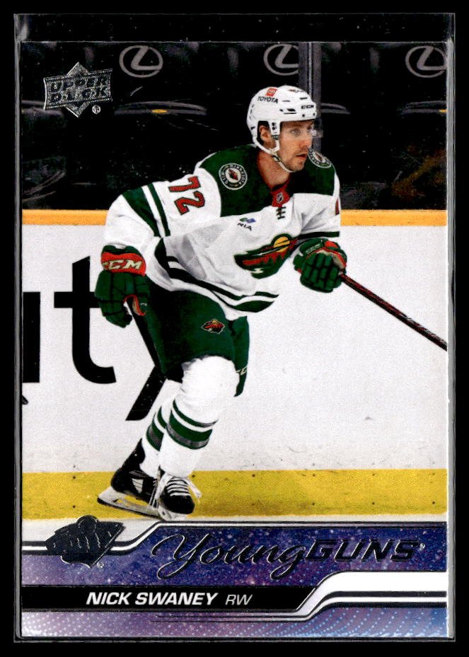 2023-24 Upper Deck Series 2 Young Guns Nick Swaney #458 hockey single