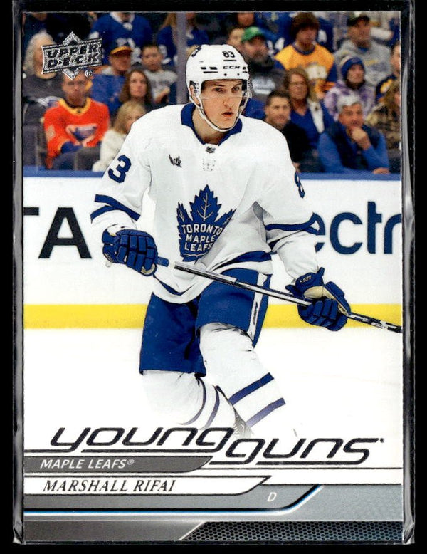 Hockey single: Marshall Rifai #237 (Young Guns) from 2024-25 Upper Deck Series 1