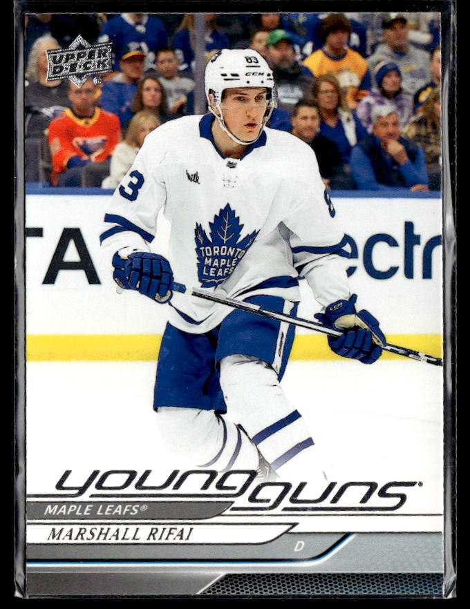 Hockey single: Marshall Rifai #237 (Young Guns) from 2024-25 Upper Deck Series 1