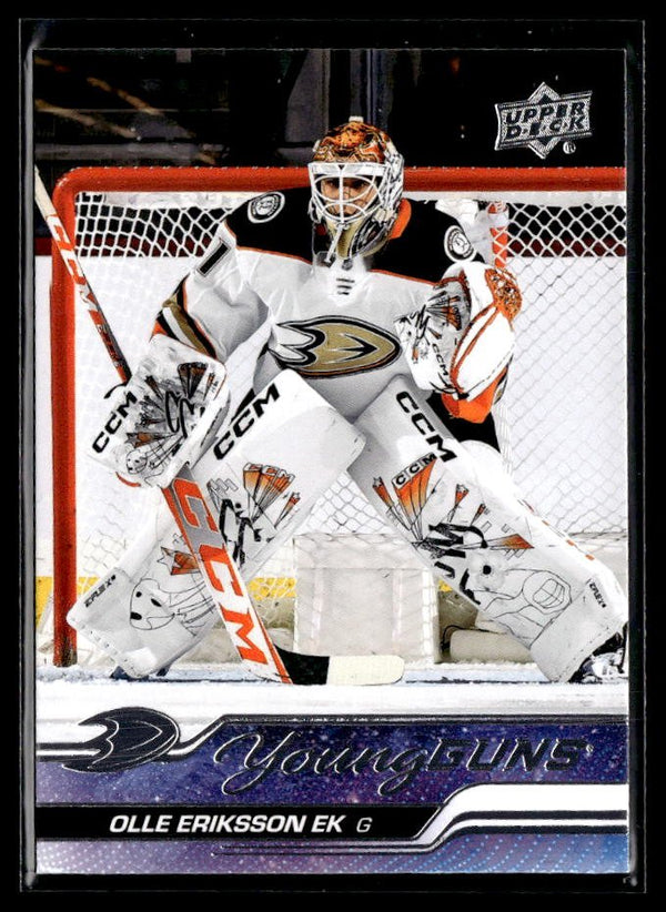 Hockey single: Olle Eriksson Ek #249 (Young Guns) from 2023-24 Upper Deck Series 1