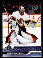 2023-24 Upper Deck Series 1 Young Guns Leevi Merilainen #247 hockey single