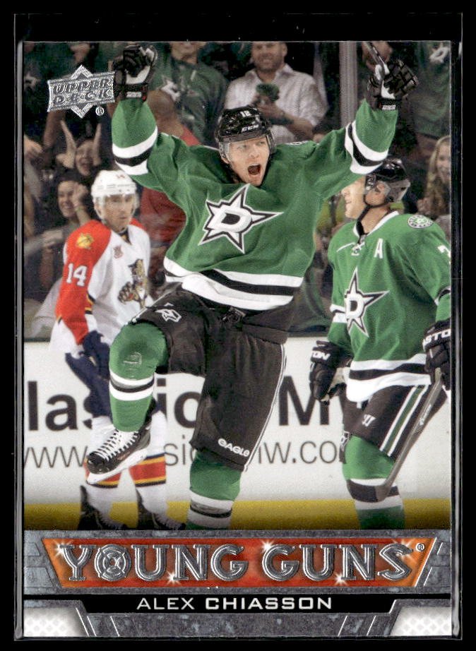 Hockey single: Alex Chiasson #235 (Young Guns) from 2013-14 Upper Deck Series One