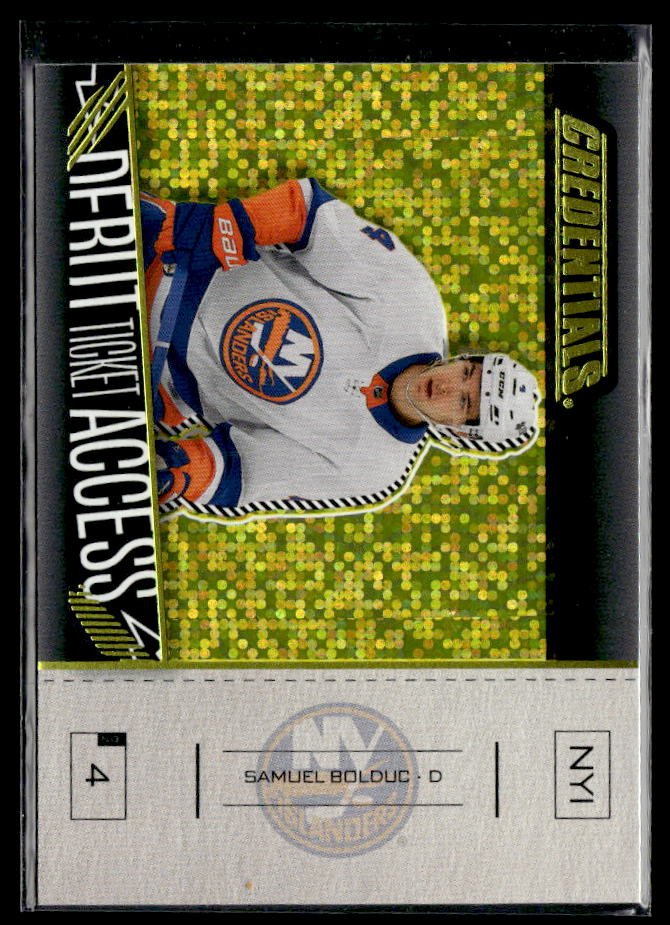 Upper Deck Debut Ticket Access 2023-24 UD Credentials Debut Ticket Acce  hockey single