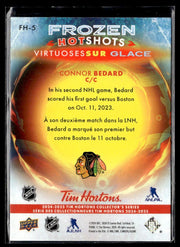2024-25 UD Tim Hortons Hockey Frozen Hot Shots Connor Bedard (2)