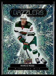 Marco Rossi - #DZ-8 Dazzlers hockey card from 2022-23 Upper Deck Series 1