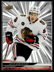 Hockey single: Kevin Korchinski #44 (Outburst) from 2024-25 Upper Deck Series 1