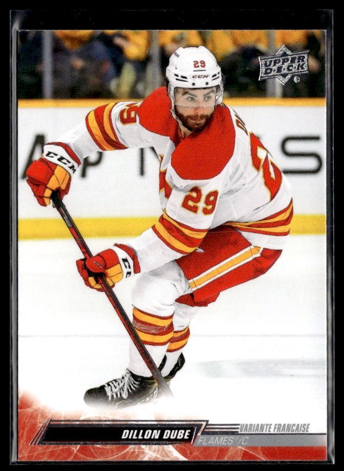 Dillon Dube - #283 hockey card from 2022-23 Upper Deck Series 2