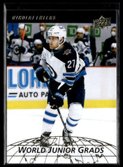 2022-23 Upper Deck Series 2 World Junior Grads Nikolaj Ehlers #WG-18 hockey single