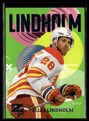 2023-24 Upper Deck Metal Universe Lindholm Elias Lindholm /21 OF 50 #21 hockey single