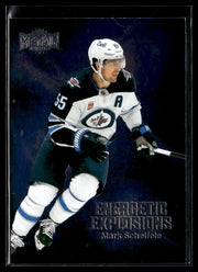 Hockey single: 2023-24 Upper Deck Metal Universe Hockey  (Energetic Explosions) from 2023-24 Upper Deck Metal Universe