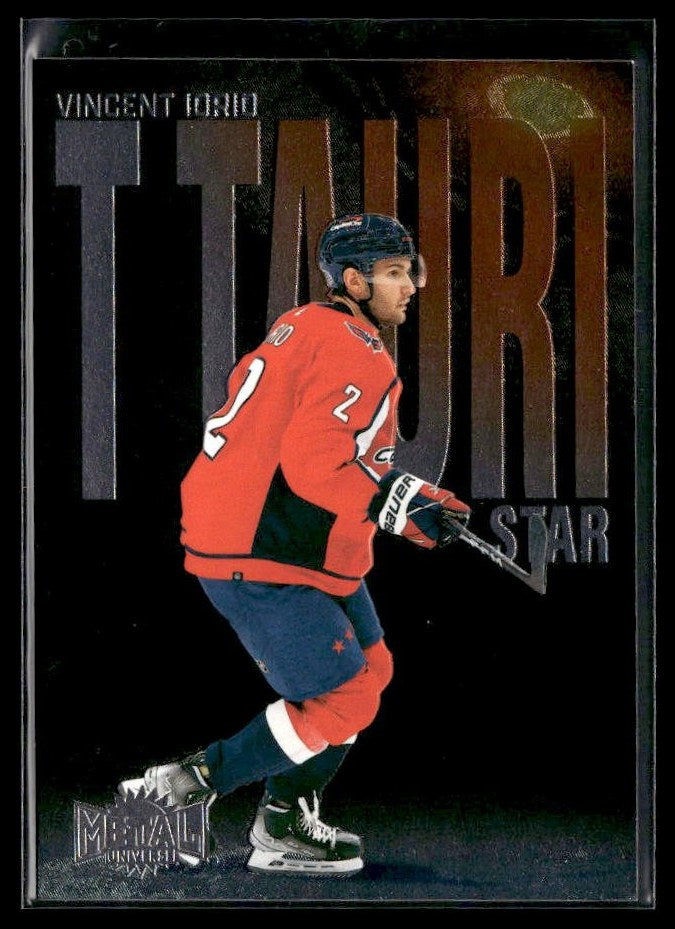 Vincent Iorio - #TTP-17 Tauri Star hockey card from 2023-24 Upper Deck Metal Universe