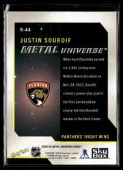 2023-24 Upper Deck Metal Universe Hockey Rookie #R-44 Justin Sourdif (2)