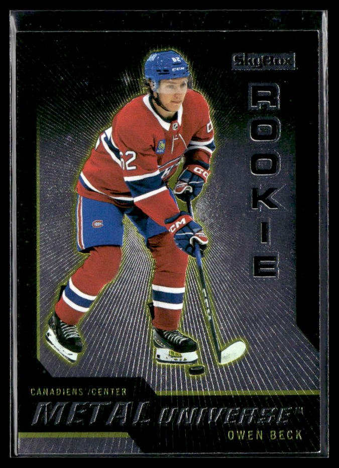 Owen Beck - #R-35 Rookie hockey card from Skybox