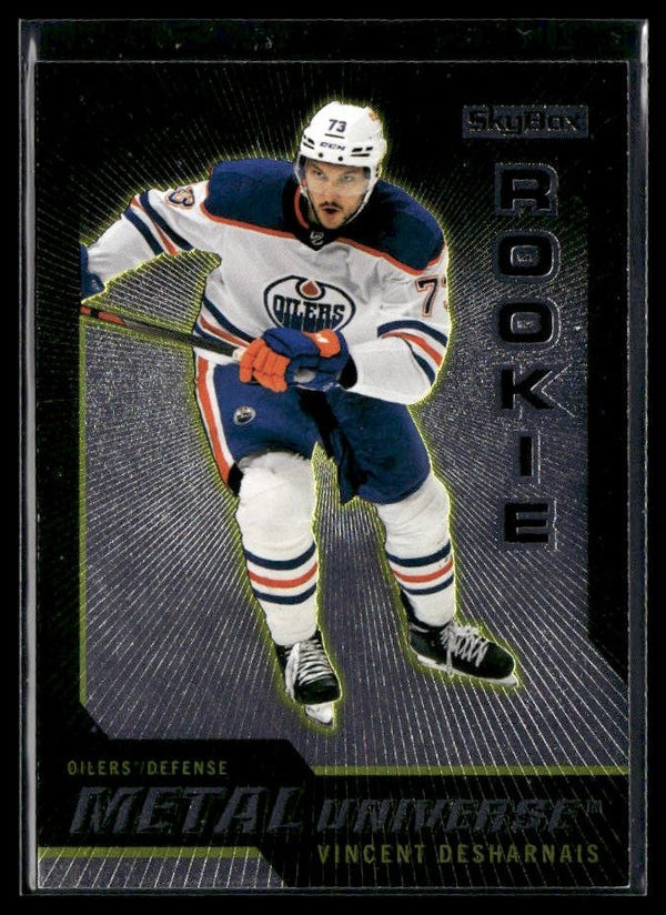 Hockey single: Vincent Desharnais #R-45 () from 2023-24 Upper Deck Metal Universe
