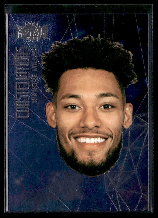 K'Andre Miller - #CN-18 Constellations hockey card from 2023-24 Upper Deck Metal Universe