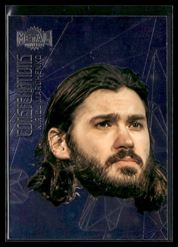Kirill Marchenko - #CN-10 Constellations hockey card from 2023-24 Upper Deck Metal Universe